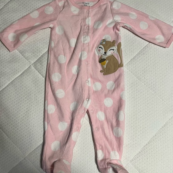 Fleece footed pjs - Picture 5 of 9